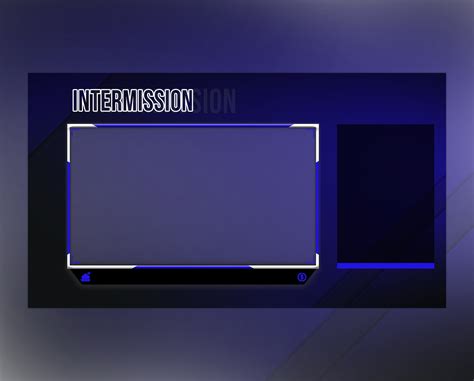 minimalist twitch overlay|twitch intermission screen free.